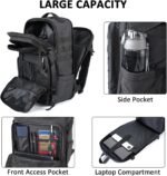 MATEIN 17 Inch Laptop Backpack, Large Military Tactical Backpack for Men TSA Approved, Water Resistant Work Day Pack Computer Bag, Travel Laptop Carry on for Camping Hiking - Image 3