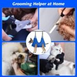 ATESON Pet Grooming Hammock with Nail Clippers/Nail Trimmers/Grooming Scissors, Dog Grooming Harness for Nail Trimming, Pet Grooming Sling Helper - Image 6