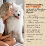 Dog Chews, 5-inch Munchy Sticks, Assorted Flavors, 50 Count (Pack of 3, Total 150 Counts), with Natural, Beef and Chicken Flavor, High Protein Dog Treats, Including Microfiber Cleaning Cloth - Image 7