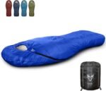 Azitrek 0 Degree Camping Sleeping Bags Mummy for Adults Youth | XXL Big and Tall 3-4 Season Warm and Cool Winter Cold Weather Sleeping Bag w. Compression Sack | Side Sleeper Friendly - Image 7