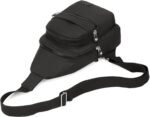 Banelu Small Sling Backpack Crossbody Sling Bag for Women, Chest Bag Daypack Fanny Pack Cross Body Bag for Outdoors Hiking Traveling - Black - Image 5