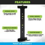 HIDEit Mounts PS5 Wall Mount (Pro & Original) – Heavy-Duty Steel Mount Kit for Protection & Cooling – American Gaming Mount Pioneer Since 2009 – Not for PlayStation 5 Slim - Image 4