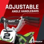 Razor Electric Dirt Bike, Ages 8+,140 lb Max Weight, Green, w/250W Motor, 12.5” Tires, 24V Battery, Up to 14 MPH, SX350 Dirt Rocket McGrath–Rechargeable Ride On Motorcycle for Young & Teen Riders - Image 3