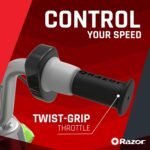 Razor Electric Dirt Bike, Ages 8+,140 lb Max Weight, Green, w/250W Motor, 12.5” Tires, 24V Battery, Up to 14 MPH, SX350 Dirt Rocket McGrath–Rechargeable Ride On Motorcycle for Young & Teen Riders - Image 5