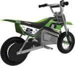 Razor Electric Dirt Bike, Ages 8+,140 lb Max Weight, Green, w/250W Motor, 12.5” Tires, 24V Battery, Up to 14 MPH, SX350 Dirt Rocket McGrath–Rechargeable Ride On Motorcycle for Young & Teen Riders - Image 6
