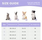 LE SURE Cute Dog Bed for Small Dogs - Washable Puppy Beds,Cozy Rectangle Orthopedic Pet Sofa with Jacquard Shaggy Plush & Anti Slip Bottom,25x21x7inches - Image 6