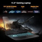 ASUS TUF A15 Gaming Laptop, AMD Ryzen 7 7435HS Processor, NVIDIA GeForce RTX 3050, 15.6 inch Full HD Display, 32GB DDR5 RAM, 1TB SSD, Backlit Keyboard, Windows 11 Home, Wi-Fi, Alpacatec Accessory - Image 4