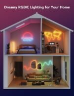 Govee RGBIC Neon Lights, LED Smart Neon Rope Light 2 Works with Matter, Alexa, Google Assistant, Custom DIY Neon Strip Lights for Bedroom and Holiday Decor, Softer Material, 32.8ft, White - Image 4