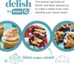 DASH Delish by DASH Compact Stand Mixer, 3.5 Quart with Beaters & Dough Hooks Included - Red - Image 5