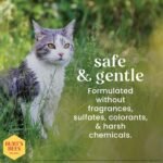 Burt's Bees for Pets Waterless Cat Shampoo for Cats with Shea Butter and Honey - A No Rinse Dry Kitten Shampoo, Gentle Cat Grooming Supplies for Pet Cleaning, Kittens & Indoor Cats, 10 Fl Oz - Image 5