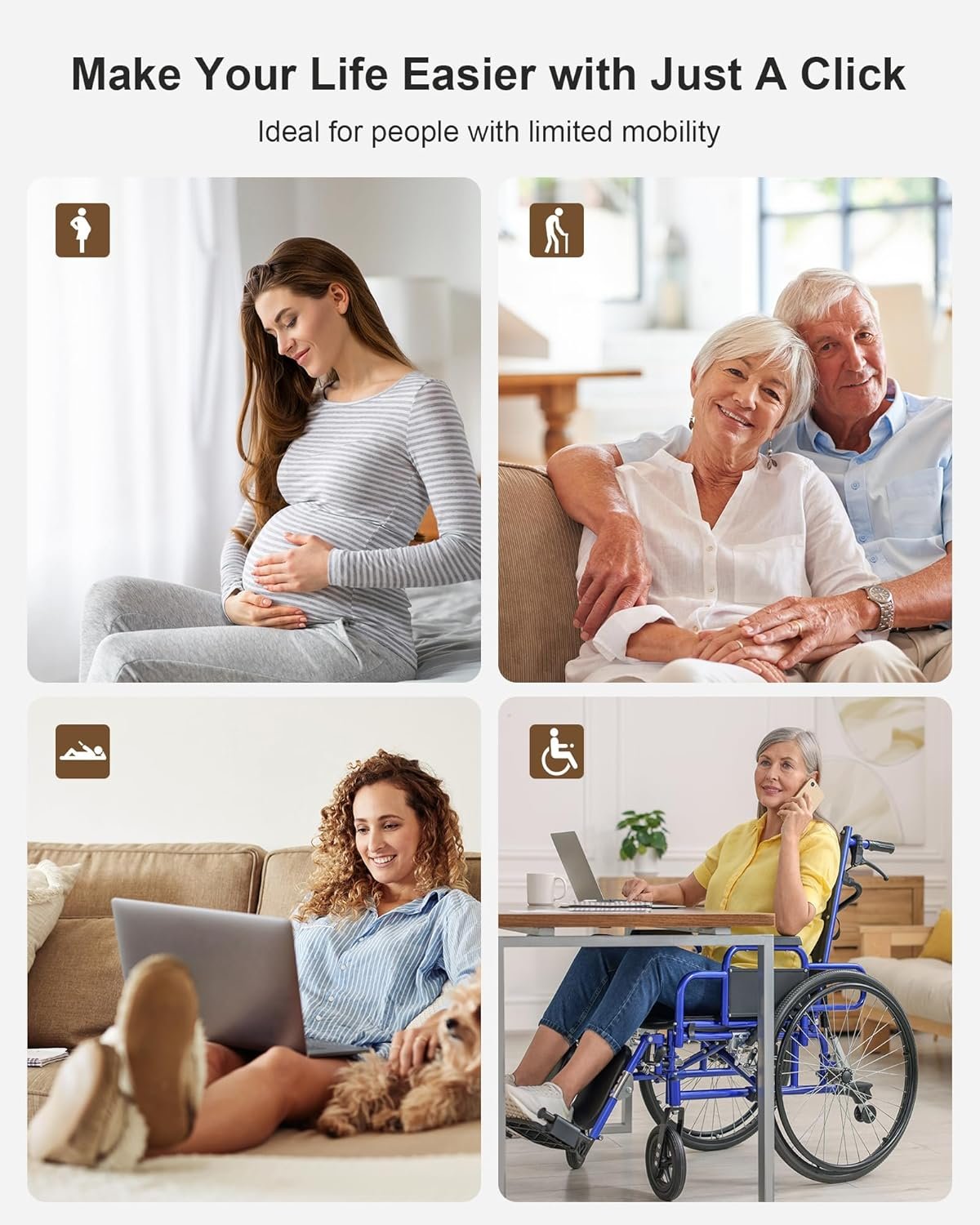 Wireless Remote Control Outlet, 200FT Long Range Remote Light Switch, Mini Remote Outlet Plug, 15A/1875W High-Power for Lamps, Lights, Household Appliances, FCC & ETL Listed (5 Outlets + 2 Remotes) - Image 4