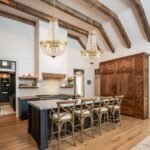 KAERDI Mini French Empire Crystal Chandelier 4 Lights Pendant Lighting Fixture for Dining Living Room Foyer Kitchen Bedroom Entryway,Antique Brass,E12,19.7" Hx12.6 W - Image 7