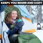 IFORREST Sleeping Bag - Single-Person Cold Weather Camping Sleep Bag for Adults and Teens - XXL 33in/ 40" - Extra-Wide & Warm for Big & Tall - All-Season Comfort - Image 5