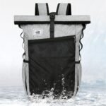 Multifunctional Sports Backpack – Lightweight Foldable Hiking Equipment, Waterproof Camping Backpack in Stylish Grey for Outdoor Adventures (260g) - Image 4