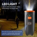 Svtrat Ultrasonic Dog Barking Control Device, Anti Barking Device Barking Silencer with LED Light, 3 Training Modes Dog Bark Deterrent Devices 20ft Range Dog Training & Behavior Aids w/SOS - Image 6