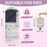 Kids Sleeping Bag for Camping - Lightweight 3 Season Backpacking Sleeping Bag, Compact Child Sleeping Bag for Girls and Boys, Waterproof Youth Sleeping Bag for Outdoor by Croosseoutdoors - Image 3