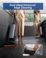 Tineco Floor One S9 Artist Pro Wet Dry Vacuum Cleaner, 22kPa Suction, 360° SmoothDrive, Anti-Tangle Design, 185°F Flashdry, 75 Min Runtime, Dual-Edge Cleaning, 180° Lay-Flat - Image 5