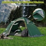 2 Person Backpacking Tent, Waterproof 4 Season Tent, Windproof Cold Weather Winter Tent for Camping, Hiking, Hunting, Cycling - Image 6