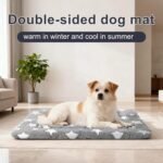 pobopobo Dog Bed Mat, Reversible Crate Pads for Small/Medium/Large Dogs & Cats Sleeping, Portable & Soft, Dog Beds Crate Pad M(30"*20"*1.5") - Image 3