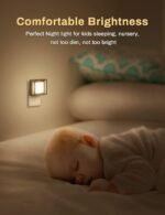 DORESshop LED Night Light, Night Lights Plug Into Wall [2 Pack] with Dusk-to-Dawn Sensor, Dimmable Nightlights, Adjustable Brightness for Bathroom, Hallway, Bedroom,Kids Room,Stairway,Soft White - Image 6