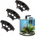 WQHLONGBO 3 Pcs Shrimp Cave Aquarium Decor,Shrimp Tunnel, Fish Tank Hideout, Fish Cave for Aquarium Shrimp Cave Fish Tunnel Shrimp Hides for Aquarium Fish Tank Accessories Decor(Black) - Image 5