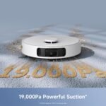 Mova E40 Ultra Robot Vacuum and Mop, 19,000Pa Suction, Extenable & Liftable Mop, All-in-One Station, Auto-Empty, Auto Washing & Hot Air Drying, 360°Obstacle Avoidance, App & Voice Control - Image 3