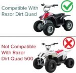 AlveyTech Premium 24 Volt Battery Pack for the Razor Dirt Quad Electric ATV (9 Ah Extended Range Upgrade, All Versions) - Replacement Set of 2 Rechargeable AGM Batteries with Wiring Harness - Image 3