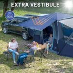 TIMBER RIDGE 5-9 Person SUV Tent with Screen Porch and Awning for Family Camping, Weather Resistant and Portable Van or Car Tent, Includes Rainfly and Storage Bag, 13' W X 10' L X 7.1' H - Image 4