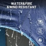 TIMBER RIDGE 5-9 Person SUV Tent with Screen Porch and Awning for Family Camping, Weather Resistant and Portable Van or Car Tent, Includes Rainfly and Storage Bag, 13' W X 10' L X 7.1' H - Image 7