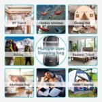 4 Season Adults & Kids Sleeping Bag - Warm, Waterproof & Lightweight - Great for Camping, Backpacking & Hiking - Image 5