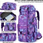 W WINTMING Hiking Backpack for Men 70L/100L Camping Backpack Military Rucksack Molle 3 Days Assault Pack for Climbing | Camping Backpack, 3 Days Assault Pack, for Climbing - Image 4
