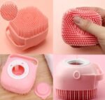 9PCS Small Animal Grooming Kit, Cleaning Brush Removes Loose Hair, Pet Bath Brush,Shampoo Brush, Nail Clipper, Flea Comb For Rabbit, Puppy, Kitten, Guinea Pig (9PCS-Pink) - Image 6