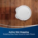Bissell SpinWave Pet Robot, 2-in-1 Wet Mop and Dry Robot Vacuum, WiFi Connected with Structured Navigation, 3347 - Image 7