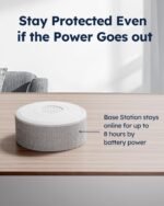 WiFi Door Alarm System, Wireless DIY Smart Home Security System, with Phone APP Alert, 8 Pieces-Kit (Alarm Siren, Door Window Sensor, Remote), Work with Alexa, for House, Apartment, by tolviviov - Image 3