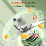 Blender for Smoothies, Professional Countertop Blenders with Self Cleaning, Ice Crush & Frozen Fruits, Dishwasher Safe Jar, 6 Blades for Silky Shakes and Drinks - Image 3