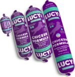 Lucy Pet Products Chicken Formula Dog Food Roll 4 lb, Meaty, Semi-Moist Dog Food (100600075) - Image 8