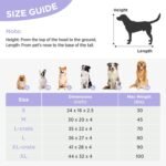 LE SURE Dog Beds Large Sized-Thick Shredded Chopped Foam Pet Bed Indoor as Bed Gift with Removable Cover, Cute Modern Fuzzy Plush & Anti Slip Bottom, Green - Image 5