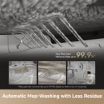 DREAME X50 Ultra White Robot Vacuum and Mop with Auto-Empty and Mop Self-Cleaning, 20,000Pa Suction, Obstacle Avoidance and 360° Navigation, Corner to Edge Deep Cleaning, Detangling Brush - Image 7