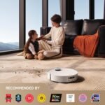DREAME X50 Ultra White Robot Vacuum and Mop with Auto-Empty and Mop Self-Cleaning, 20,000Pa Suction, Obstacle Avoidance and 360° Navigation, Corner to Edge Deep Cleaning, Detangling Brush - Image 9