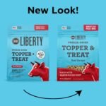 BIXBI Liberty Freeze Dried Dog Food Topper + Dog Treat, Beef Recipe, 4.5 oz - 98% Meat and Organs, No Fillers - Pantry-Friendly Raw Treat or Food Topper - USA Made in Small Batches - Image 7