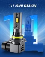 RCJ 9005 9006 LED Bulbs Combo, 9005/HB3 9006/HB4 Bulbs 200W 60000LM Super Bright 6000K Cool White Fog Lights, Plug and Play, Pack of 4 - Image 5