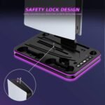 PlayStation Portal Charger, PS5 Stand and Cooling Station with RGB LED Controller Charging Dock Accessories, PS5 Edge Controller and PS Portal Charger, Headset and Remote Holders - Image 6