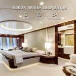 DAYBETTER White LED Strip Lights, 50 ft Dimmable 6500K Bright White Strip Lighting, 900 LEDs Tape LED Lights for Bedroom, Mirror, Kitchen, Home Decoration(2 Rolls of 25 ft) - Image 4