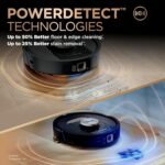 Shark Robot Vacuum & Mop Combo, PowerDetect NeverTouch Pro, Self-Emptying, Self-Refill with Self-Clean Pad Wash & Dry, 60-Day Capacity, 30-Day Refill Tank, RV2820ZE (Renewed) - Image 6