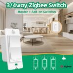 3 Way Smart Switch no Neutral Required | Master & Add-on Kit, No Battery, Smart Light Switch, Compatible with Alexa, SmartThings and Work with Google Home, Smart Home Devices - Image 3
