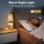 Candle Warmer Lamp with Timer and Dimmer Adjustable Height for Home Room Decor, Brithday Gifts for Women, Candle Warmer for Scented Jar Candles Mother's Day Gifts - Image 3
