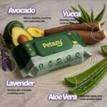 400 Dog Wipes for Paws and Butt Ears Eyes | XL 8X8 Organic Pet Wipes for Dogs | Lavender Scent Dog Wipes Cleaning Deodorizing | Extra Thick Paw Wipes for Dogs Cats Pets | +4 Bonus Glove Wipes - Image 4