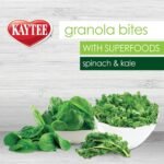 Kaytee Granola Bites with Super Foods Spinach and Kale for Pet Birds, Conure, Cockatiel, Lovebird, Parakeet, Amazon, African Grey, Ecletus, Pionus, Cockatoos and Macaws, 4.50 Ounce (Pack of 1) - Image 4