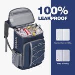 Maelstrom Cooler Backpack - 35/50 Can Insulated Soft Cooler Lunch Bag for Camping, Beach, Hiking & Shopping - Image 4