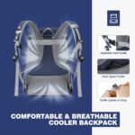 Maelstrom Cooler Backpack - 35/50 Can Insulated Soft Cooler Lunch Bag for Camping, Beach, Hiking & Shopping - Image 6